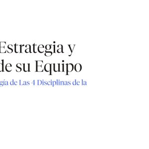 EJECUTE LA ESTRATEGIA Y LAS METAS DE SU EQUIPO